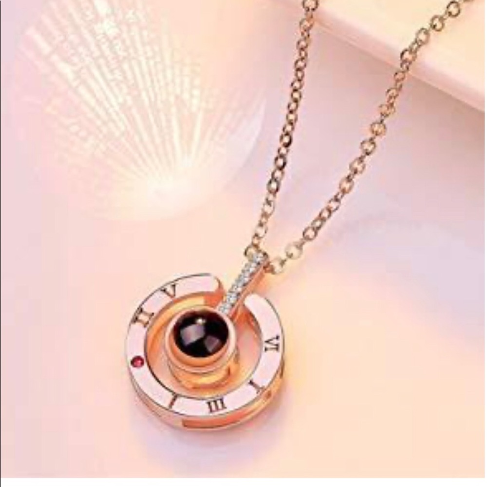 Language of Love Rose Gold necklace
